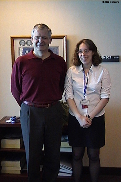 Marie-Hélène Cyr and Marc Garneau